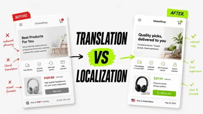 Translation vs Localization: What’s the Actual Difference?